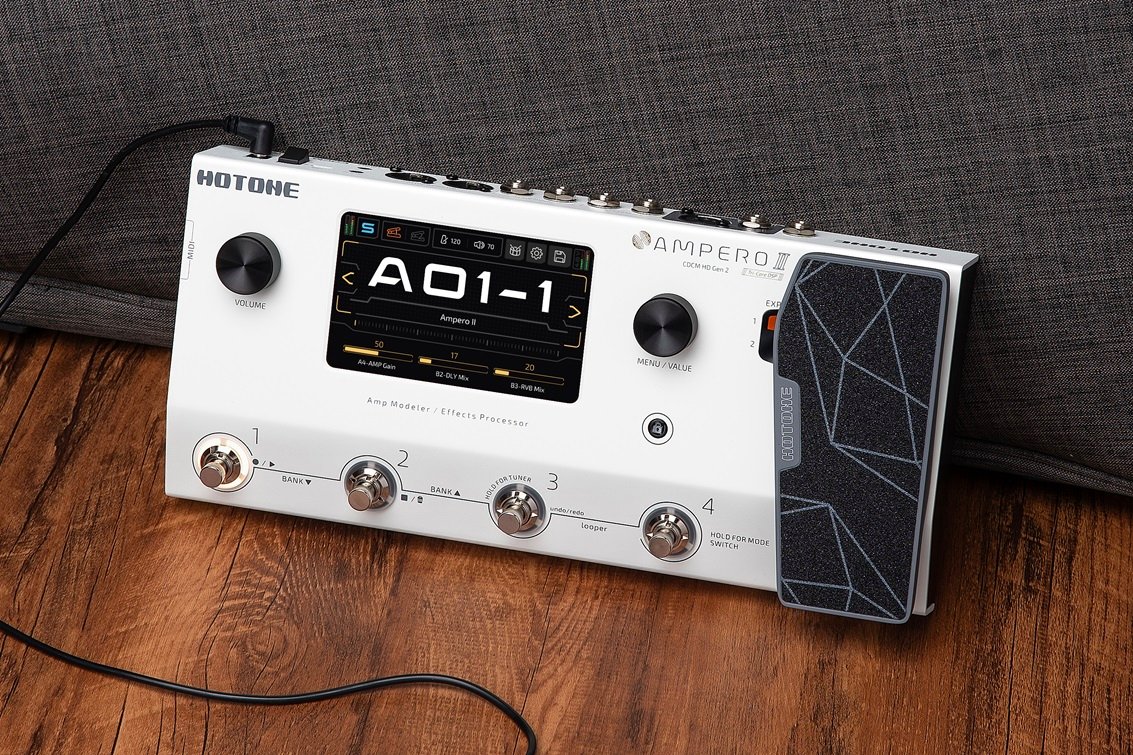 Hotone Ampero II Multi-FX & Amp Modelling Pedal - Andertons Music Co.